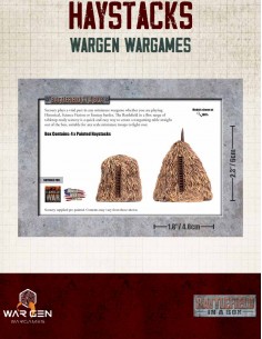 Flames of War - Haystacks 15mm (Prepainted) 2