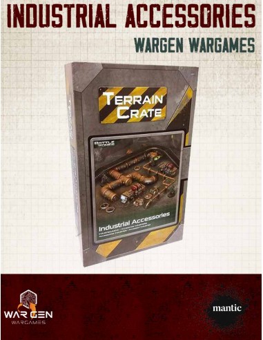 Star Saga Terrain Crate: Industrial Accessories Scenery