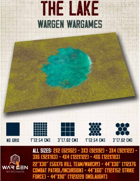 The Lake - Tapete para Wargames