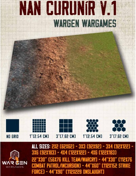 Nan Curunír v.1 - Wargames Gaming Mat