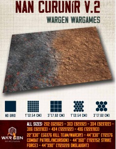 Nan Curunír v.2 - Wargames Gaming Mat