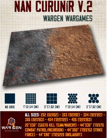 Nan Curunír v.2 - Wargames Gaming Mat