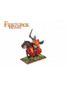 Fireforge Games - Leader on Barded Horse - Lion/Fleur de Lis 2