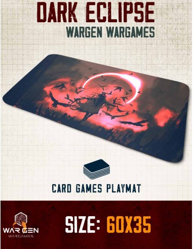 Dark Eclipse - Card games neoprene playmat