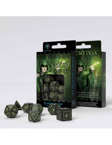 Elvish Dice Set