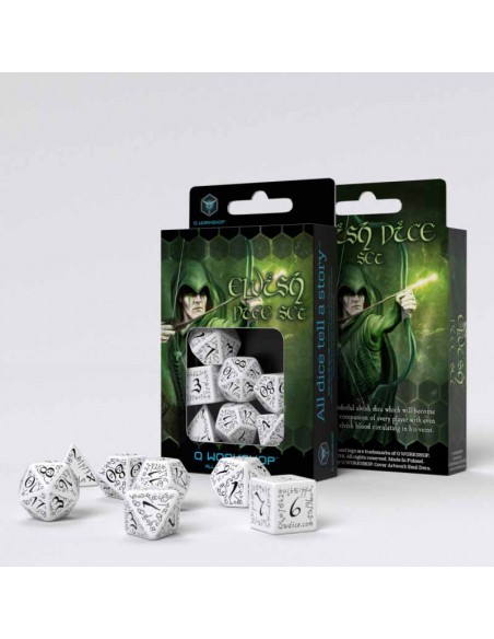 Elvish Dice Set