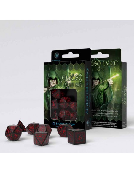 Elvish Dice Set