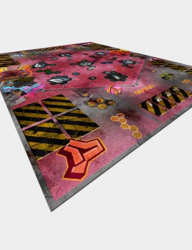 Puppy Arena - Aristeia Compatible Gaming Mat 2