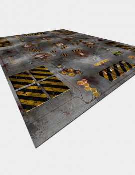 The Core Arena - Aristeia Compatible Gaming Mat 2