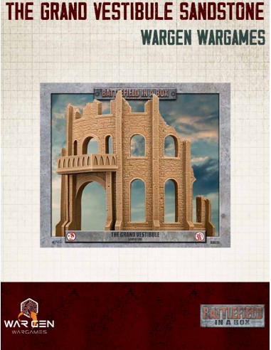 Battlefield in a box - The Grand Vestibule Sandstone (Prepainted)