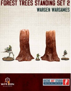 Star Wars Legion - Forest Trees Standing Set 2