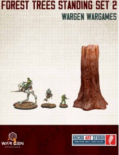 Star Wars Legion - Forest Trees Standing Set 2 2