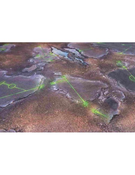 Kraken Wargames - Alien Wasteland 2.0 neoprene Gaming Mat