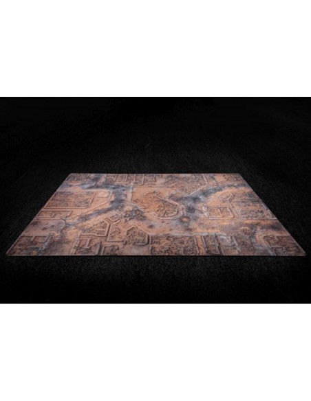 Kraken Wargames - Desert Warzone City 2.0 neoprene Gaming Mat