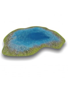 Wargames Scenery - 2D Natural Lake