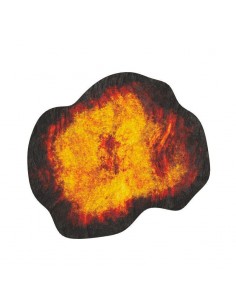 Wargames Scenery - 2D Lava Lake 2