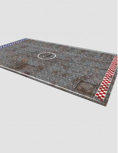 The King's Halls Coliseum - Blood Bowl Compatible Gaming Mat 2