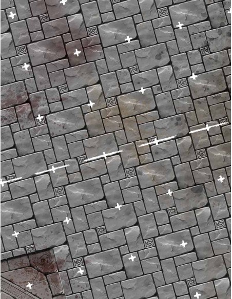 The King's Halls Coliseum - Blood Bowl Compatible Gaming Mat