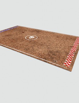 Rust Desert Coliseum - Blood Bowl Compatible Gaming Mat 2