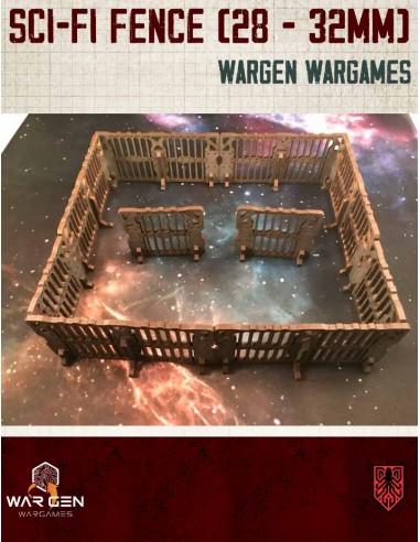 Kraken Wargames - Sci-Fi Fence (28 - 32mm)