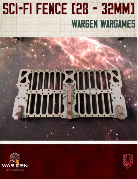 Kraken Wargames - Sci-Fi Fence (28 - 32mm)