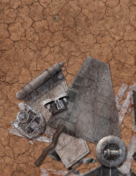 Jawa´s Treasure - Star Wars: Legion Compatible Gaming Mat