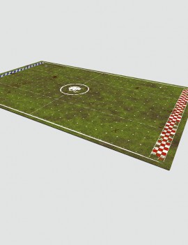 Grassland Coliseum - Tapete compatible para Blood Bowl 2